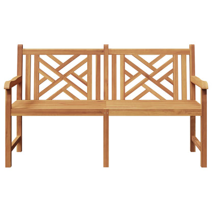 vidaXL Garden Bench 150 x 60 x 90 cm Solid Teak Wood 2