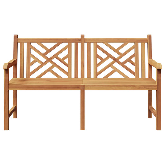 vidaXL Garden Bench 150 x 60 x 90 cm Solid Teak Wood 2