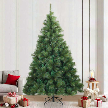 Artificial Hinged Christmas Tree PVC Green 240 cm