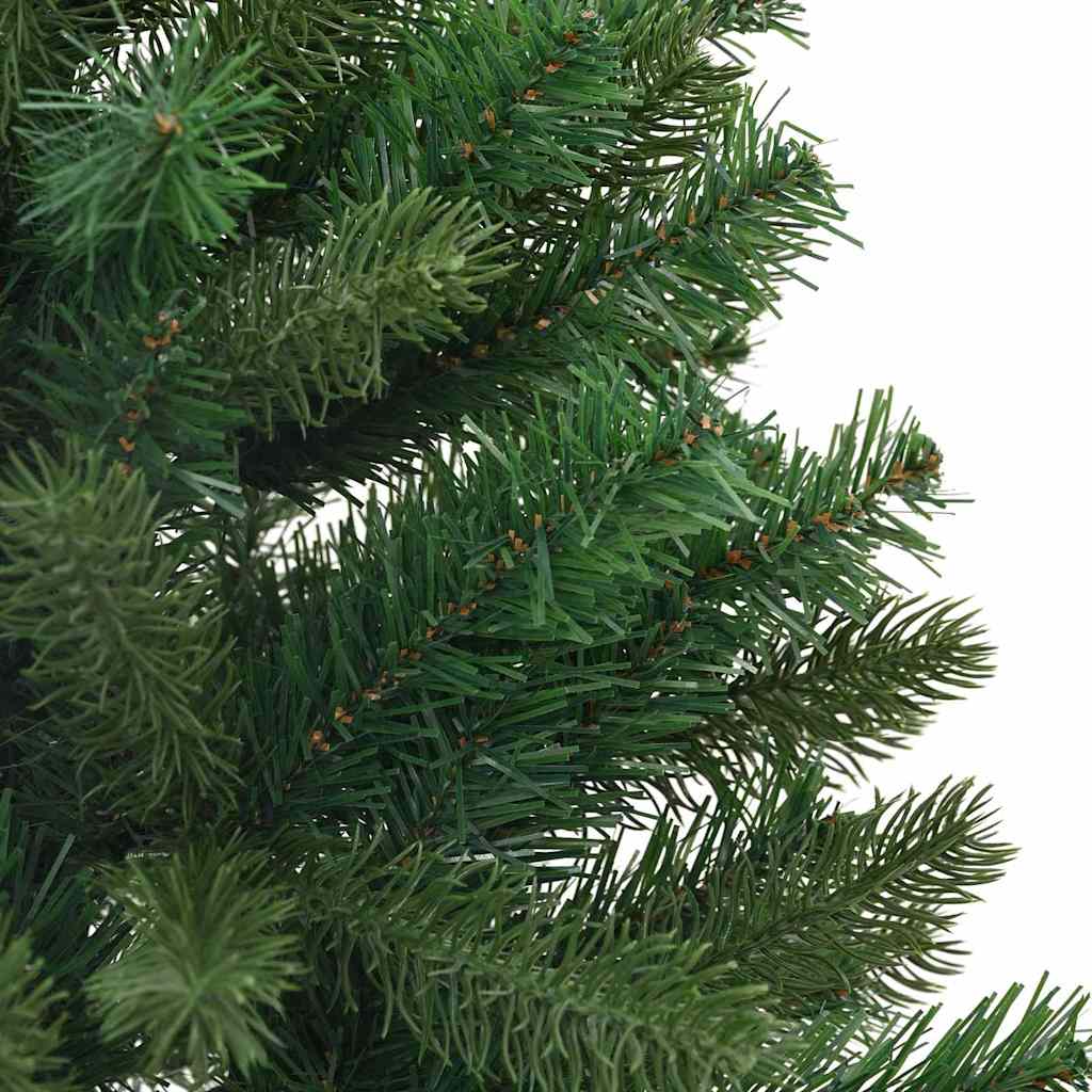 Artificial Christmas Tree Green PE and PVC 75 cm with LEDs