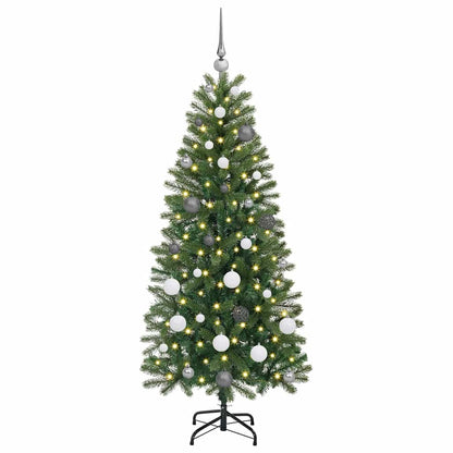 vidaXL Artificial Christmas Tree Green 150 cm PE and PVC 3