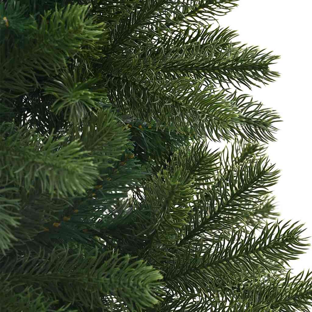 Artificial Christmas Tree Green PE and PVC 210 cm with LEDs