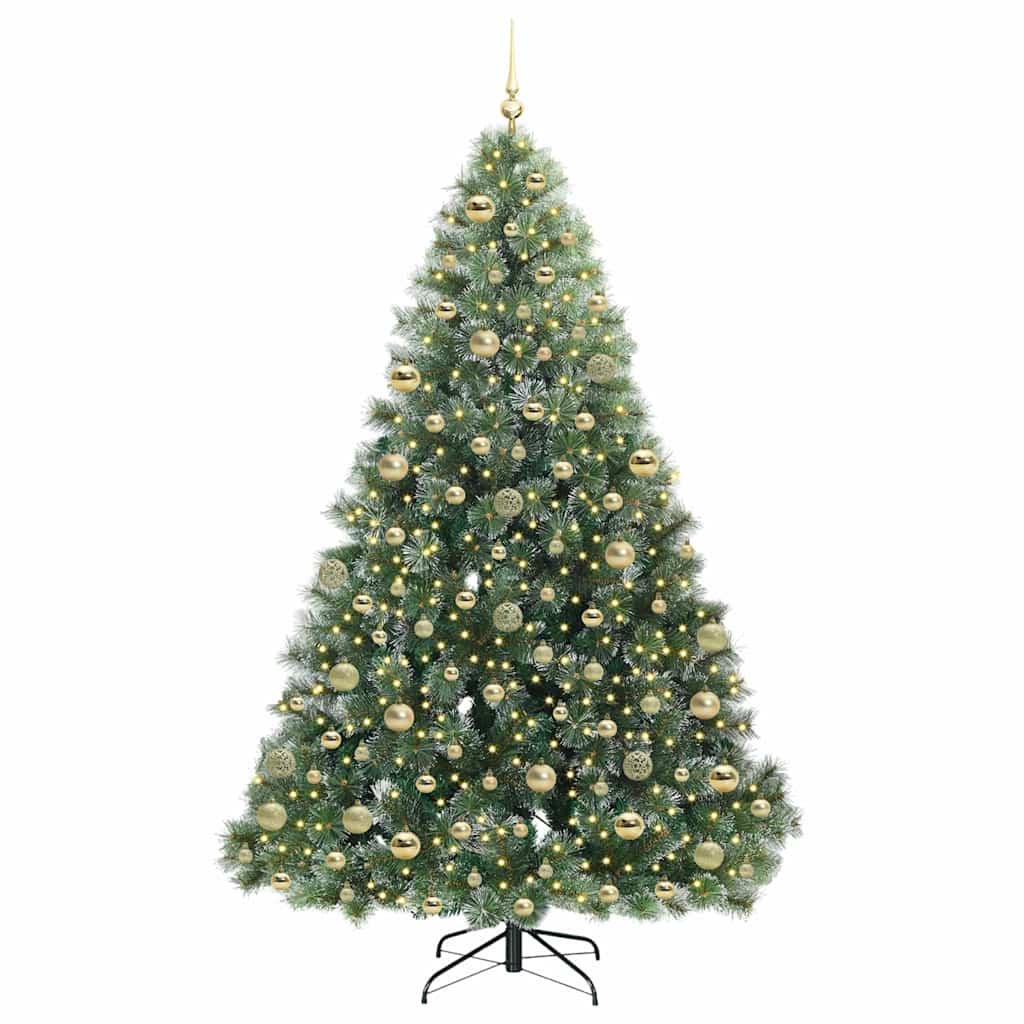 vidaXL Artificial Christmas Tree Green 180 cm PE and PVC 3