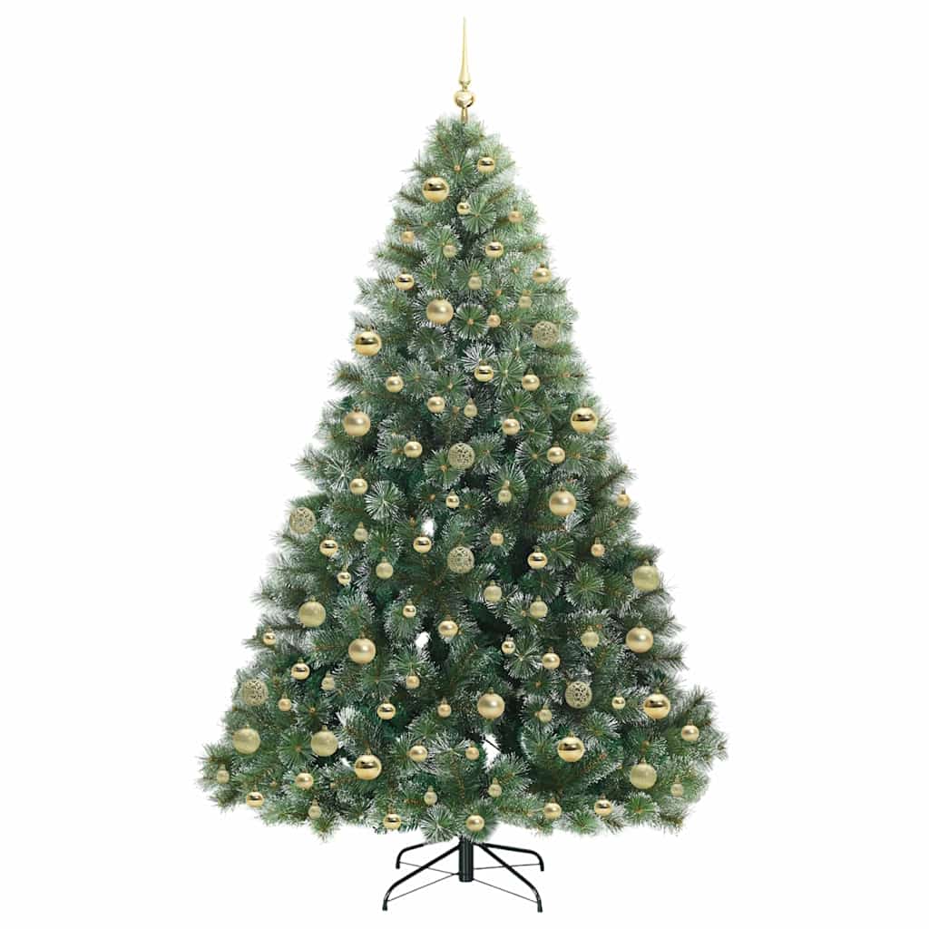 vidaXL Artificial Christmas Tree Green 180 cm PE and PVC 4