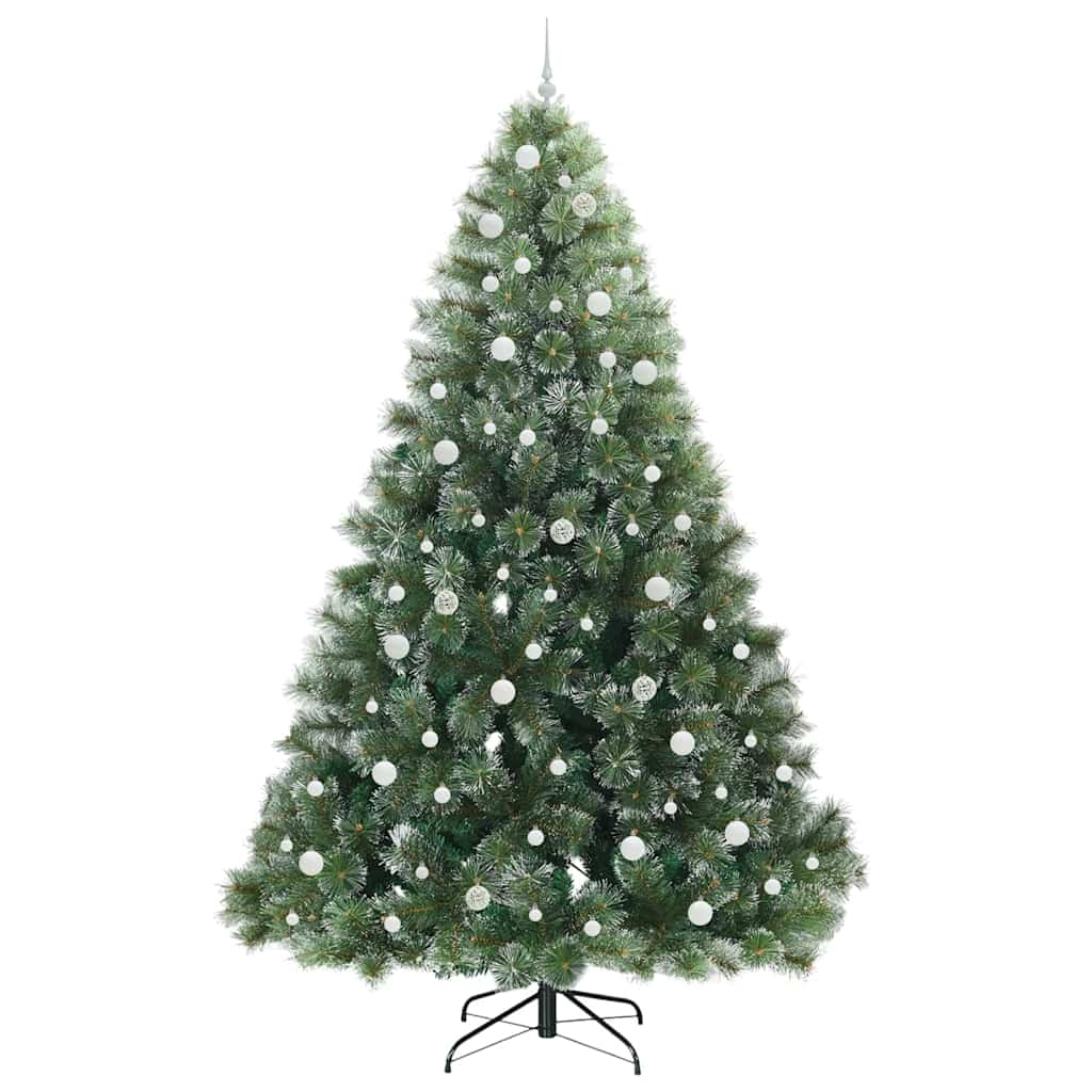 vidaXL Artificial Christmas Tree Green 240 cm PE and PVC 4