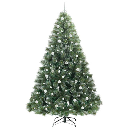 vidaXL Artificial Christmas Tree Green 240 cm PE and PVC 4