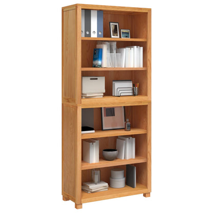 vidaXL Storage Furniture Set with Shelf 2 pcs Natural 80 x 35 x 185 cm 3