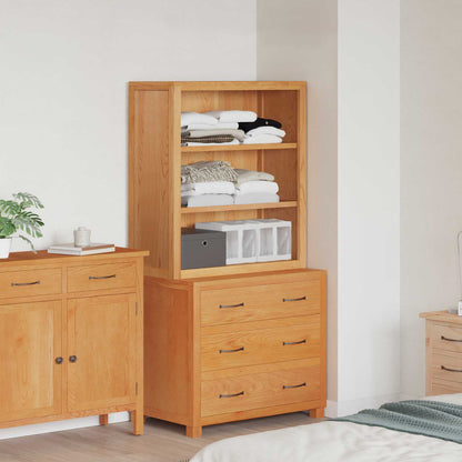 vidaXL Storage Furniture Set with Drawer 2 pcs Brown 80 x 50 x 160 cm 1