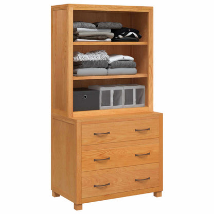 vidaXL Storage Furniture Set with Drawer 2 pcs Brown 80 x 50 x 160 cm 3