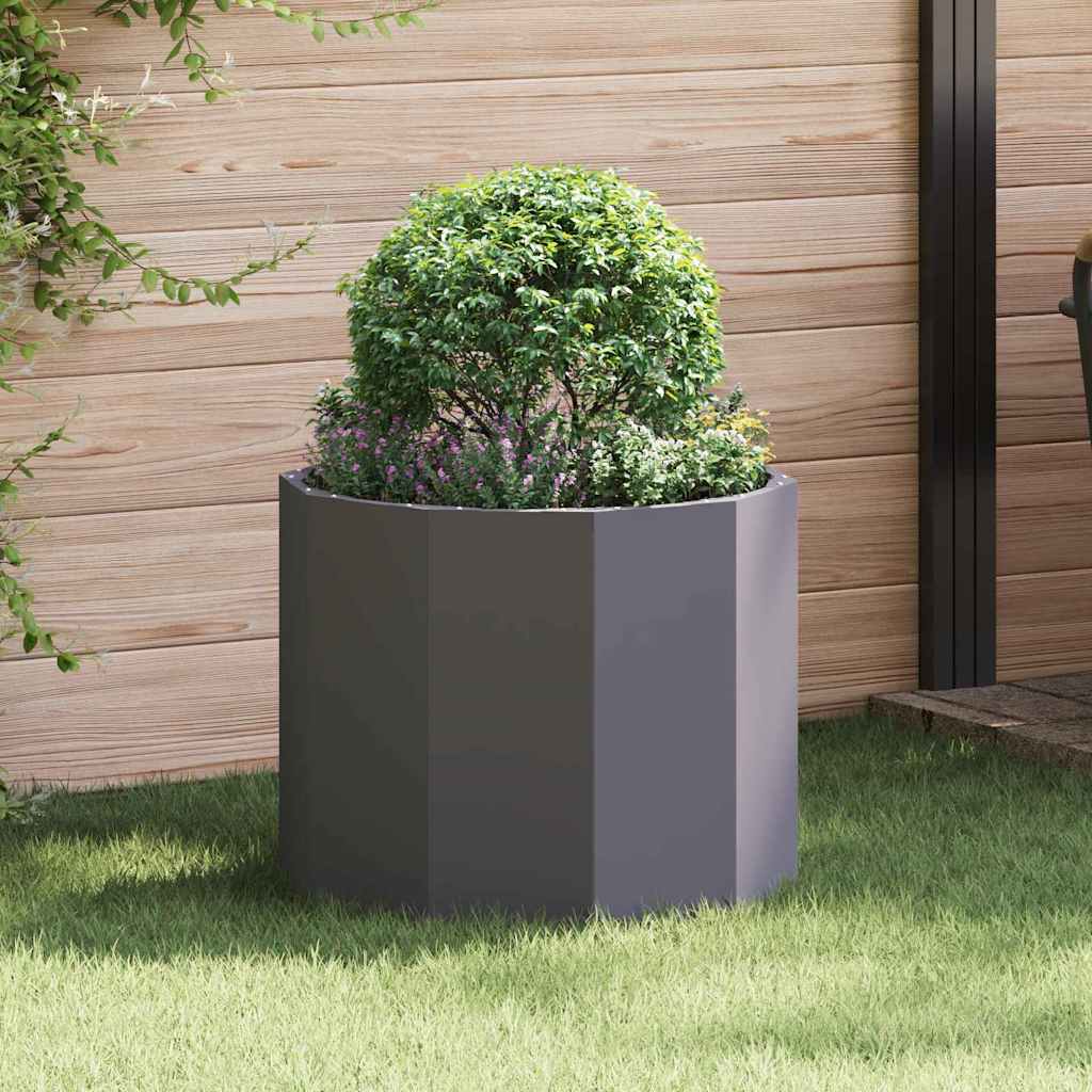 vidaXL Planter 60 x 60 x 50 cm Steel