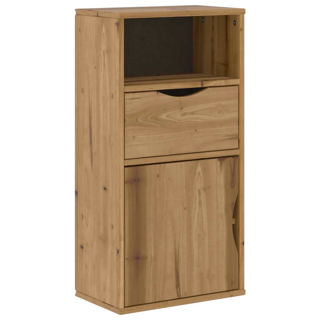 vidaXL 5 Piece TV Units with Storage "ODDA" Solid Wood Pine 6
