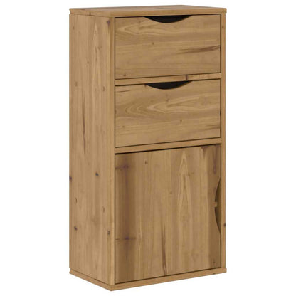 vidaXL 5 Piece TV Units with Storage "ODDA" Solid Wood Pine 5