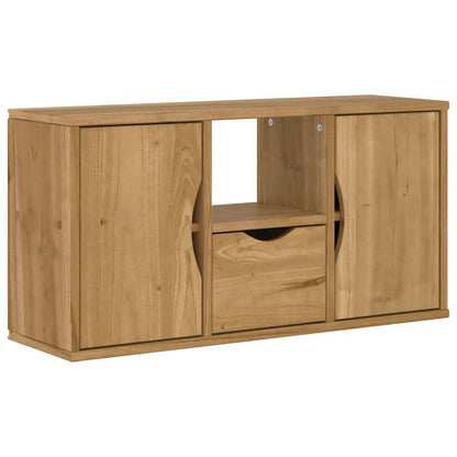 vidaXL 5 Piece TV Units with Storage "ODDA" Solid Wood Pine 6