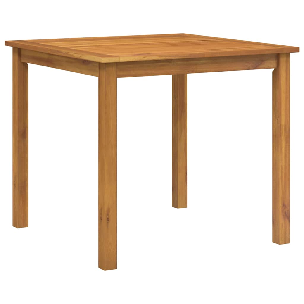 vidaXL Garden Dining Set 3 pcs Grey Solid Acacia Wood 5