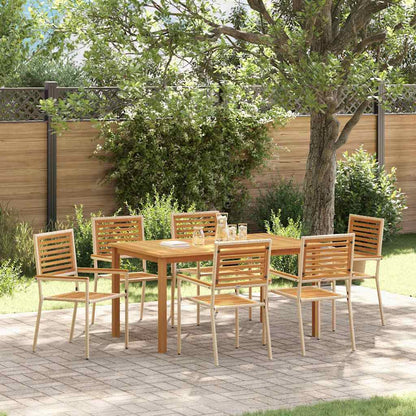 vidaXL Garden Dining Set 5 pcs Solid Acacia Wood