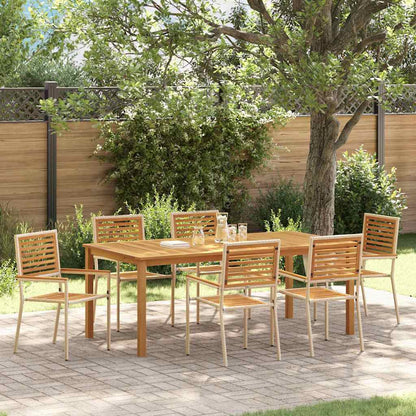 vidaXL Garden Dining Set 5 pcs Solid Acacia Wood