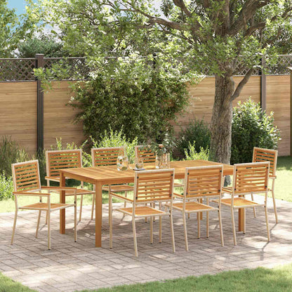 vidaXL Garden Dining Set 5 pcs Solid Acacia Wood