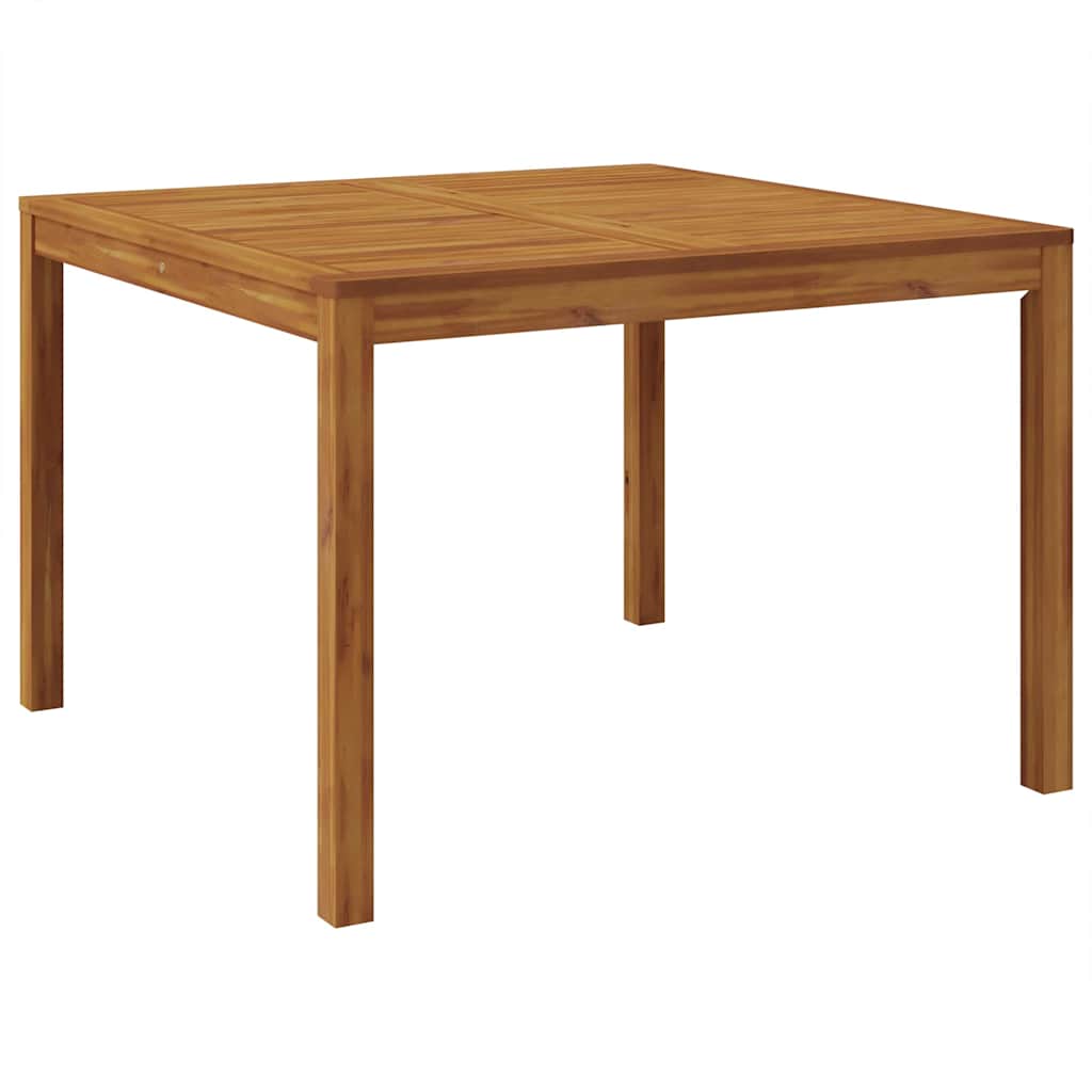vidaXL Garden Dining Set 3 pcs Beige Solid Acacia Wood 5