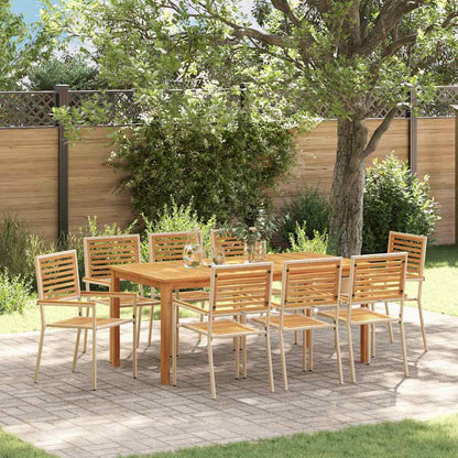 vidaXL Garden Dining Set 5 pcs Solid Acacia Wood