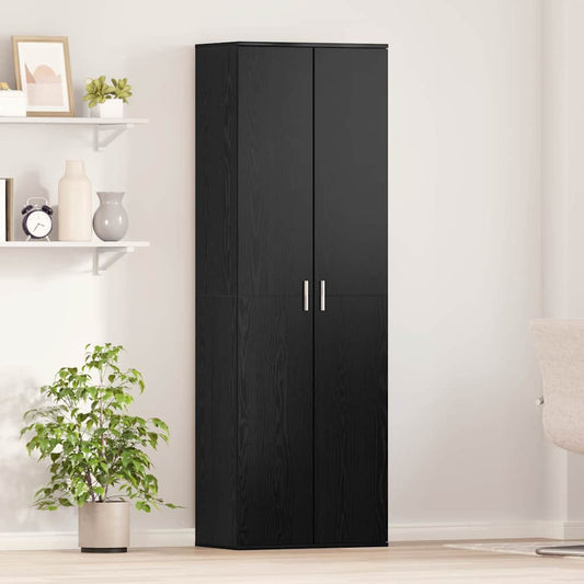 Highboard 60x35x180 cm Engineered Wood Black oak
