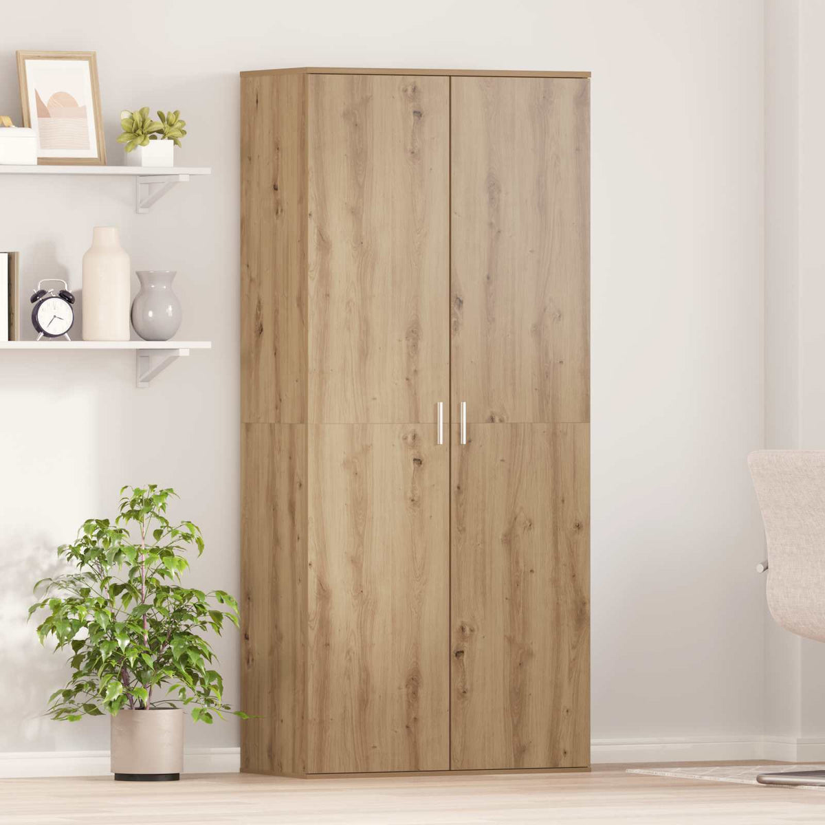 vidaXL Shoe Cabinet 80x39x178 cm Engineered Wood