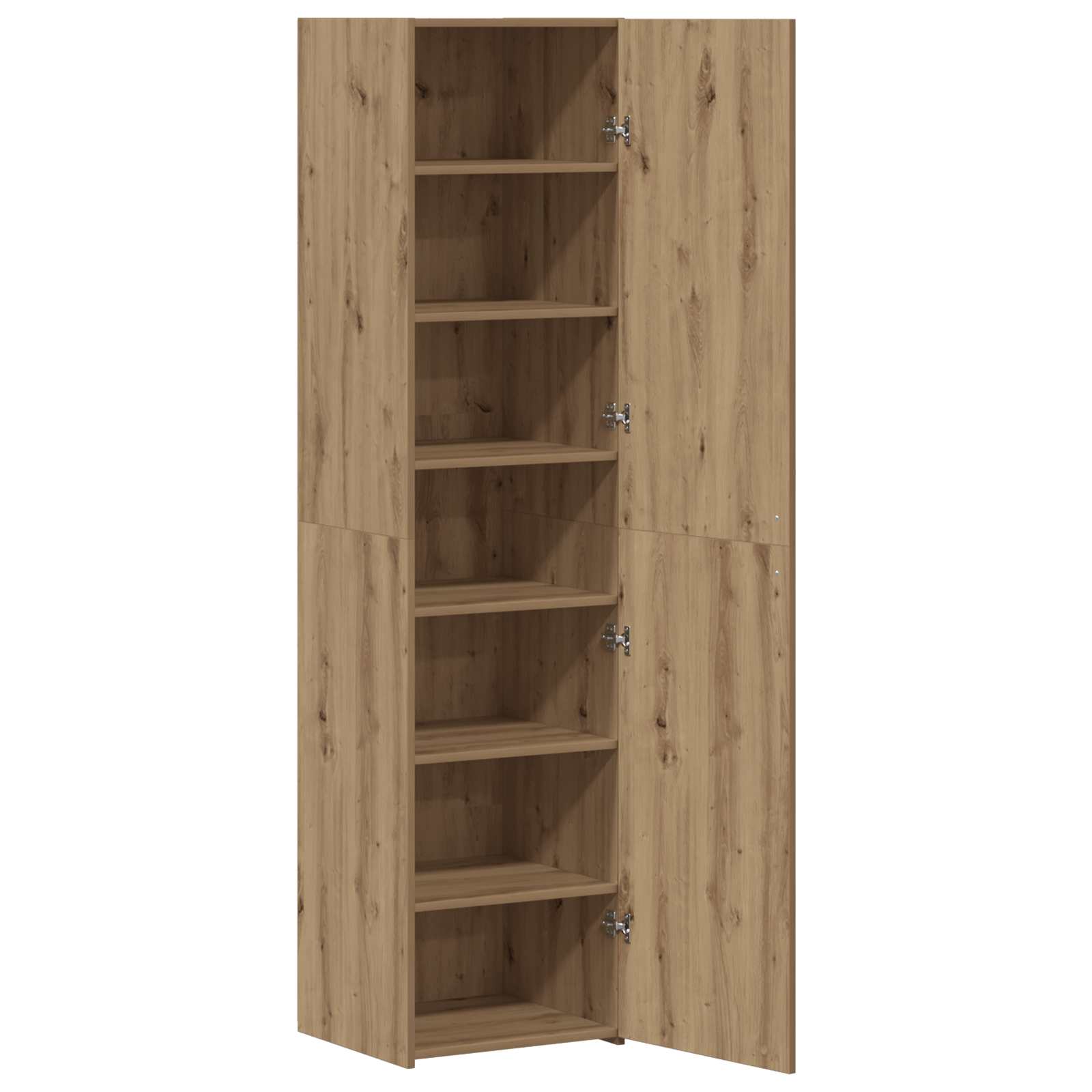vidaXL Highboard Artisan Oak 45 x 42.5 x 185 cm 2
