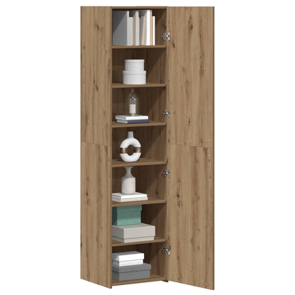 vidaXL Highboard Artisan Oak 45 x 42.5 x 185 cm 3