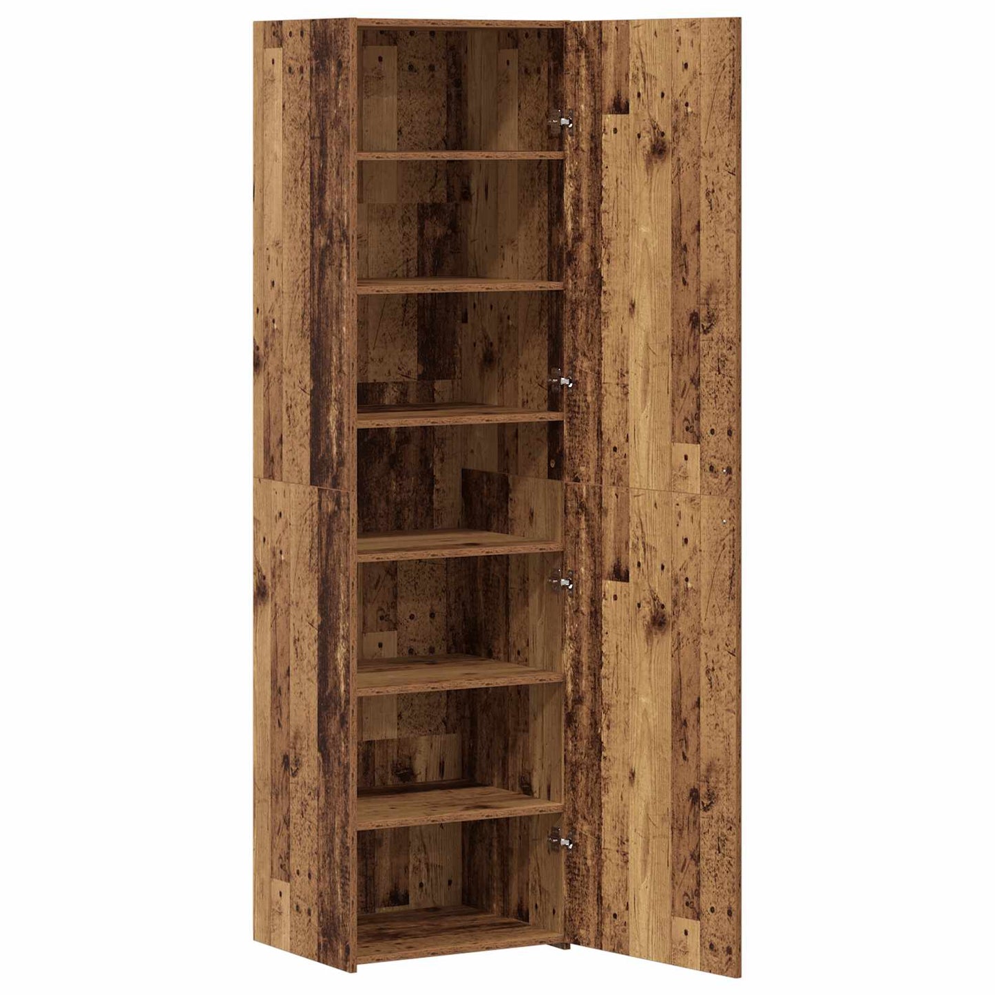 vidaXL Highboard Old Wood 50 x 42.5 x 185 cm 2