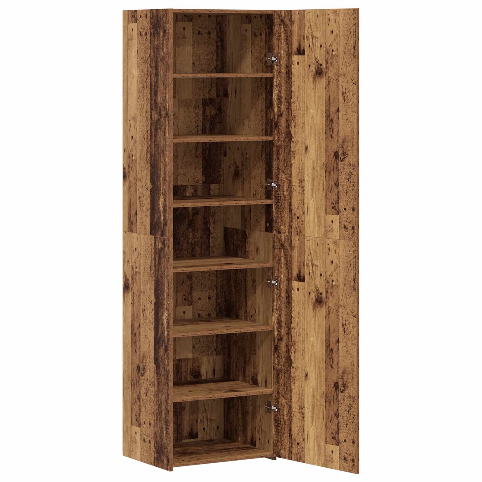 vidaXL Highboard Old Wood 50 x 42.5 x 185 cm 2