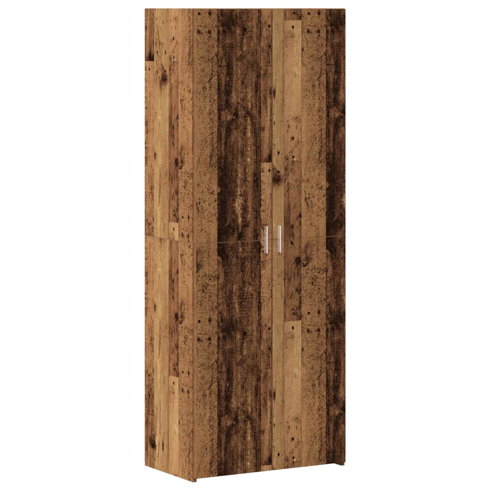 vidaXL Storage Cabinet 2 pcs Old Wood 70 x 42.5 x 225 cm 6