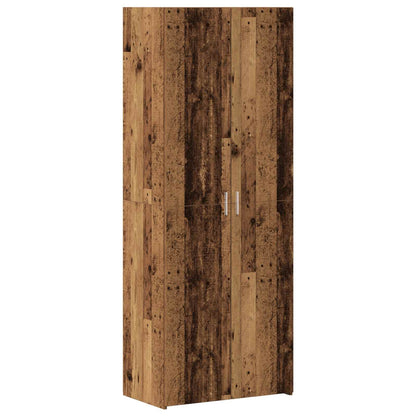 vidaXL Storage Cabinet 2 pcs Old Wood 70 x 42.5 x 225 cm 6