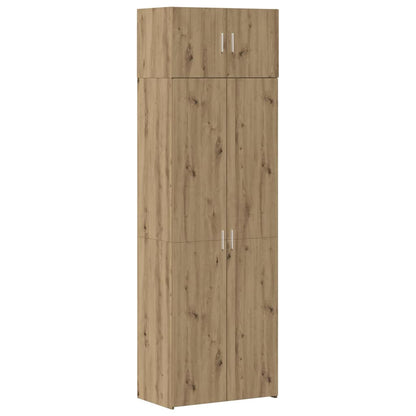 vidaXL Storage Cabinet 2 pcs Artisan Oak 70 x 42.5 x 225 cm 2