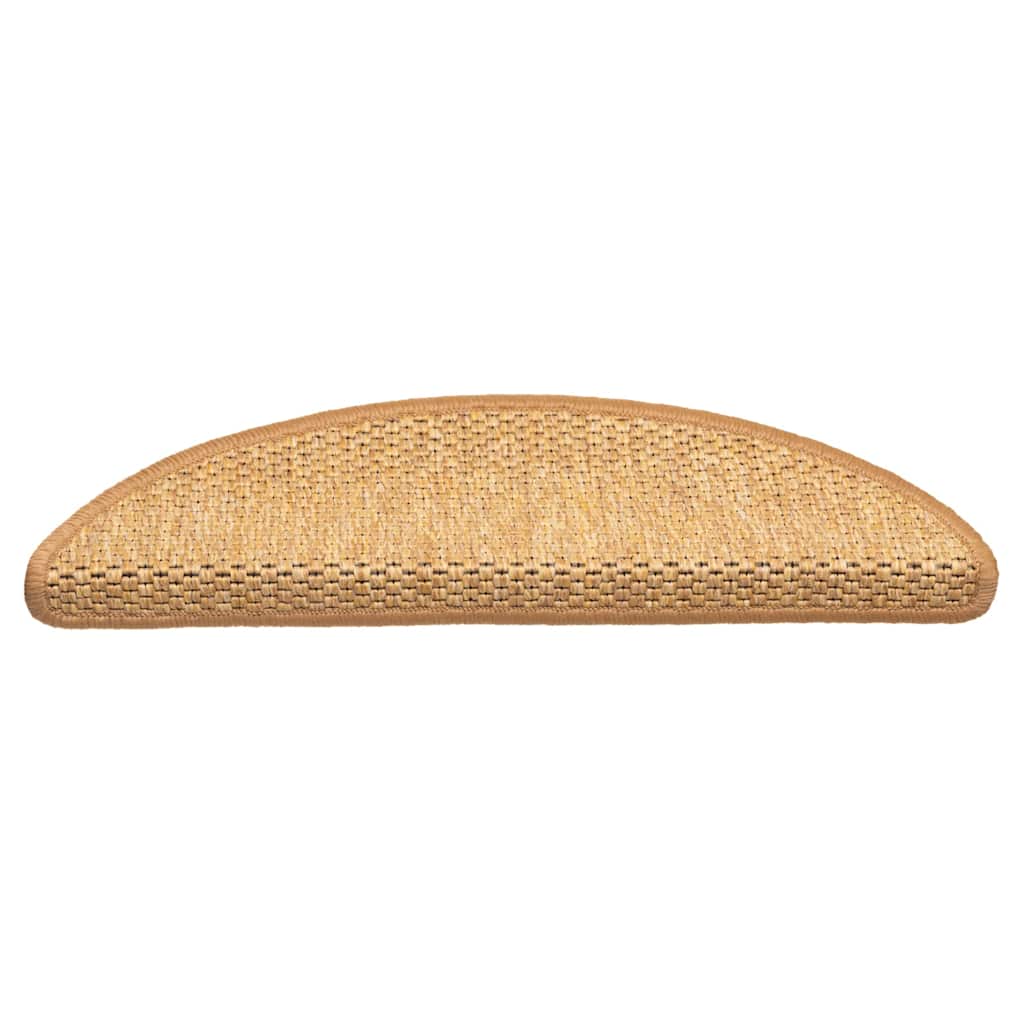 Stair Mats Self-adhesive Sisal-Look 56x17x3 cm 30 pcs Sisal