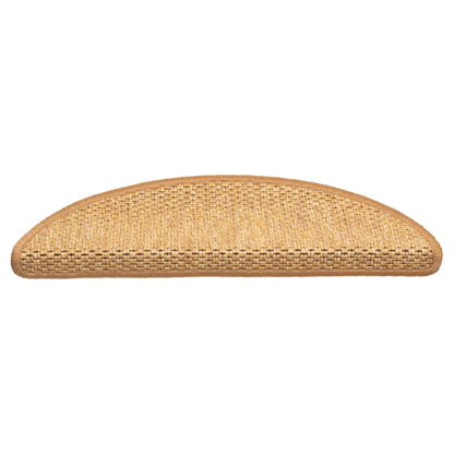 Stair Mats Self-adhesive Sisal-Look 56x17x3 cm 30 pcs Sisal
