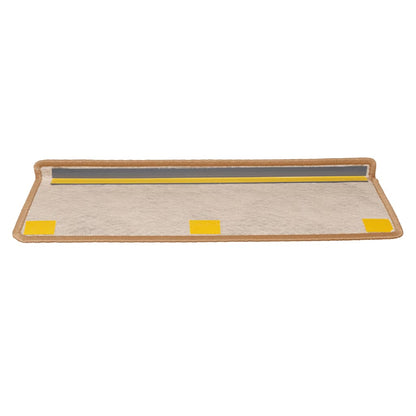 vidaXL Stair Mats Self-adhesive Sisal-Look 30 pcs 65x21x4 cm Sisal 4