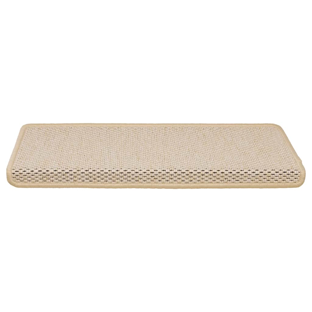 Stair Mats Self-adhesive Sisal-Look 65x21x4 cm 30 Berber