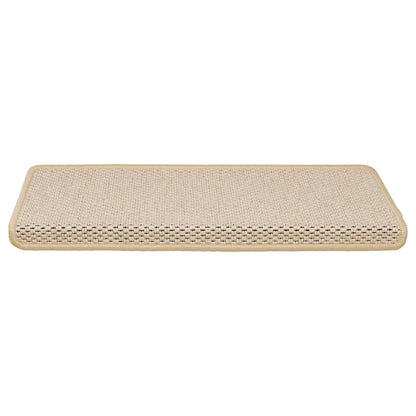 Stair Mats Self-adhesive Sisal-Look 65x21x4 cm 30 Berber