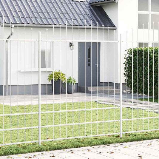 vidaXL Garden Fence WOERDEN 3 pcs 170 x 225 cm Powder-Coated Steel 1