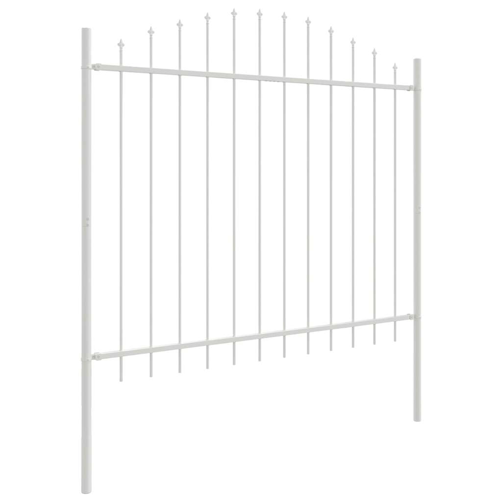 vidaXL Garden Fence WOERDEN 4 pcs 170 x 165 cm Powder-Coated Steel 5