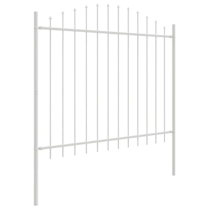 vidaXL Garden Fence WOERDEN 4 pcs 170 x 190 cm Powder-Coated Steel 4