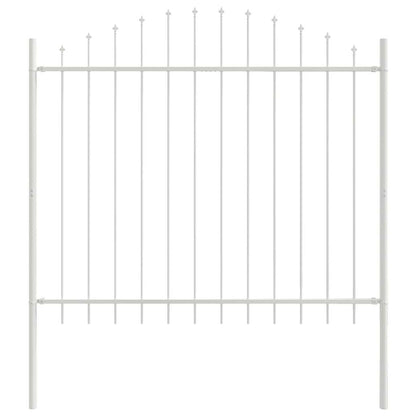 vidaXL Garden Fence WOERDEN 4 pcs 170 x 190 cm Powder-Coated Steel 5