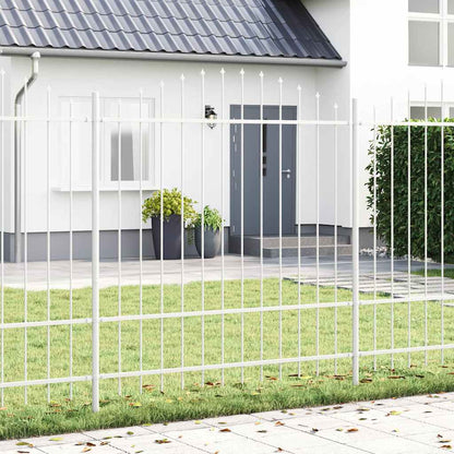 vidaXL Garden Fence WOERDEN 4 pcs 170 x 215 cm Powder-Coated Steel 1