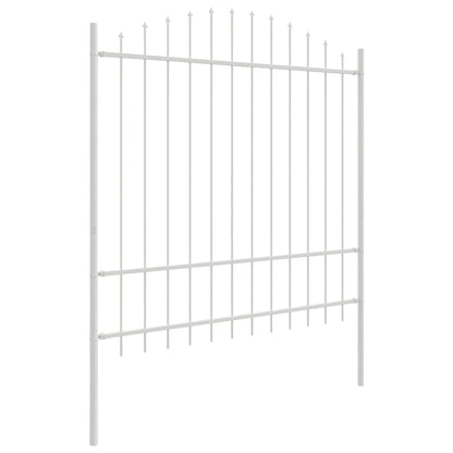 vidaXL Garden Fence WOERDEN 4 pcs 170 x 215 cm Powder-Coated Steel 4