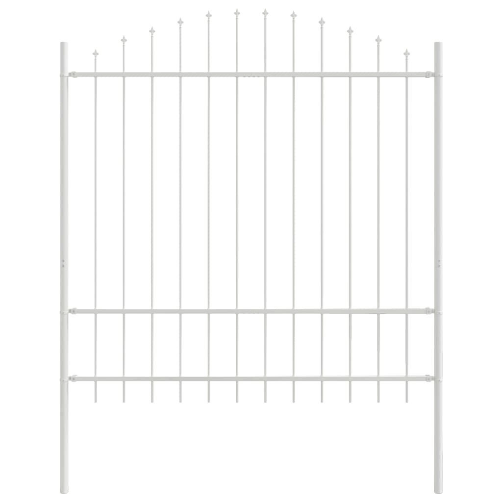 vidaXL Garden Fence WOERDEN 4 pcs 170 x 215 cm Powder-Coated Steel 5