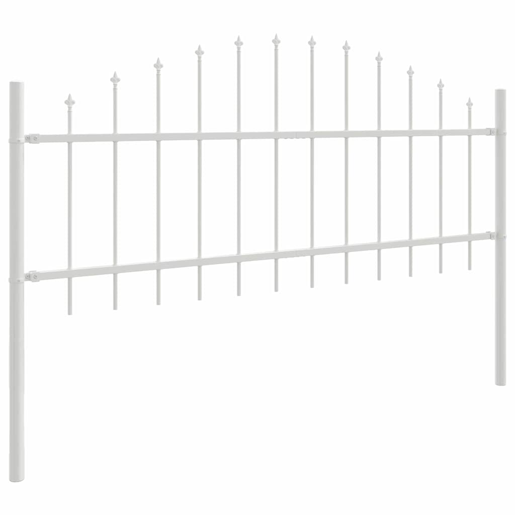 vidaXL Garden Fence WOERDEN 5 pcs 170 x 115 cm Powder-Coated Steel 4
