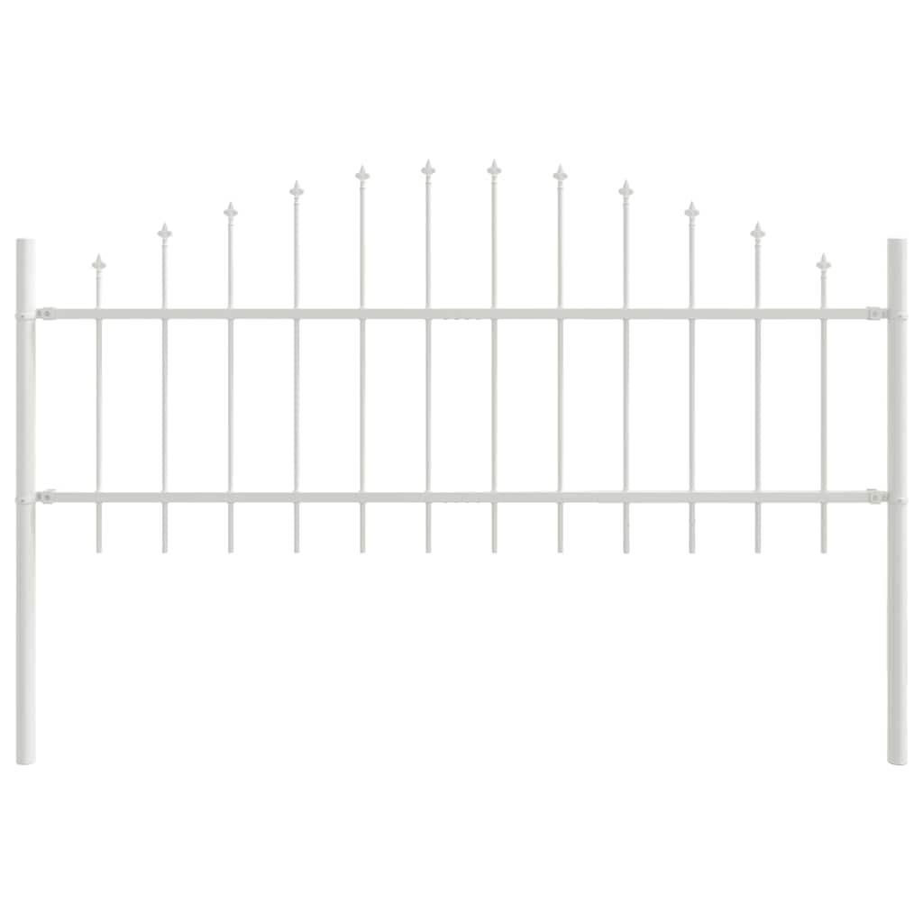 vidaXL Garden Fence WOERDEN 5 pcs 170 x 115 cm Powder-Coated Steel 5
