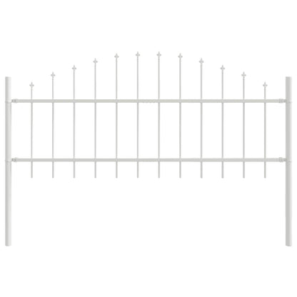 vidaXL Garden Fence WOERDEN 7 pcs 170 x 115 cm Powder-Coated Steel 2