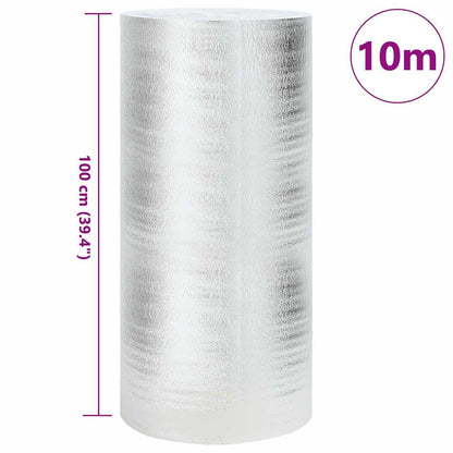 Radiator Heat Reflector Silver 5 x 1 m Polyethylene 1 m 10 m
