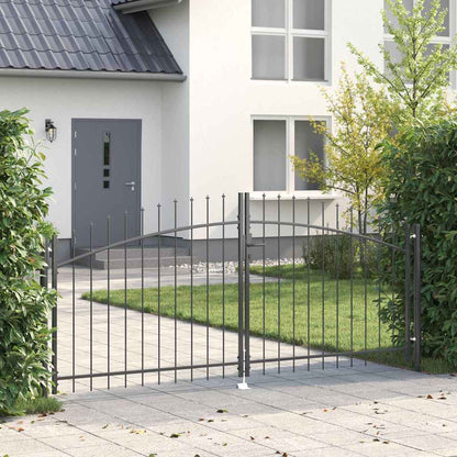 vidaXL Double Gate WOERDEN 400 x 174.5 cm Steel Lockable