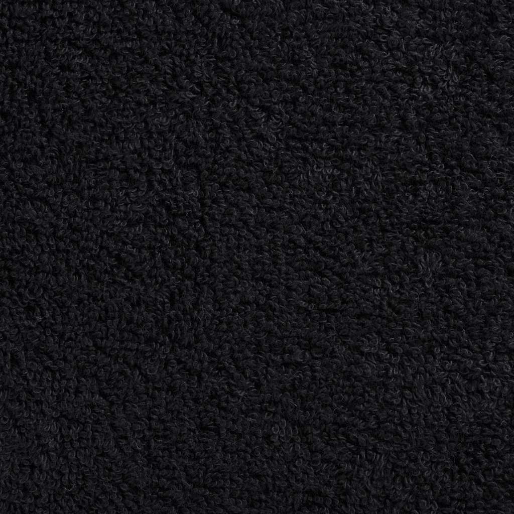 vidaXL Guest Towel SOLUND 25 pcs Black 100 x 150 cm 550 gsm 4